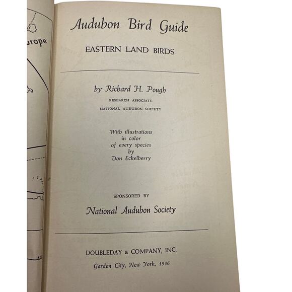 Audubon Bird Guide Eastern Land Birds by Richard H Pough1st Edition 1946 - Picture 7 of 10
